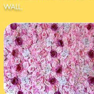 Flower Wall Backdrop