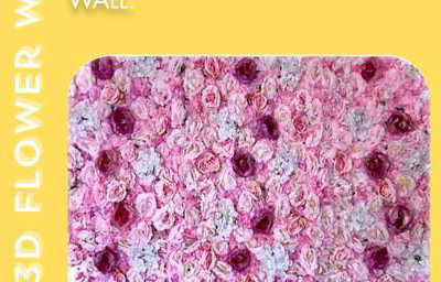 Flower Wall Backdrop