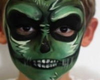 Little Zombie Monster in Menacing Greens : )