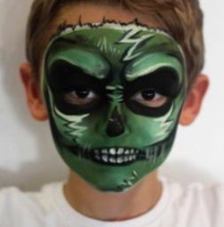 Little Zombie Monster in Menacing Greens : )