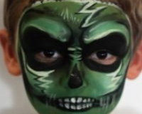 Little Zombie Monster in Menacing Greens : )