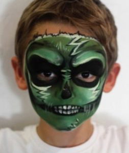 Little Zombie Monster in Menacing Greens : )