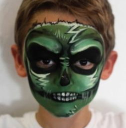 Little Zombie Monster in Menacing Greens : )
