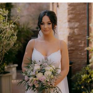 Bride before ceremony
