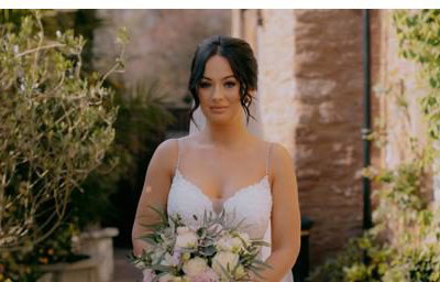 Bride before ceremony