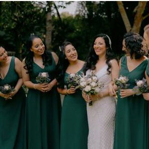 Bride with Bridesmaids