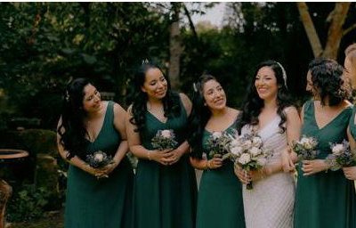 Bride with Bridesmaids