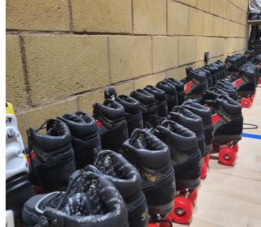 Some of our quality skates designed for the rental market