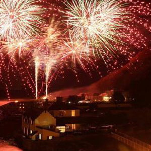 Large Public Bonfire Night Event