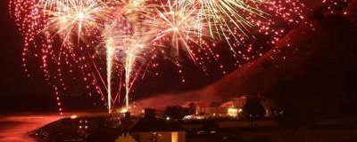 Large Public Bonfire Night Event