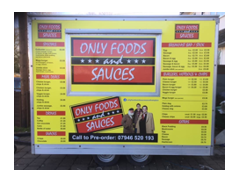 Only foods and sauces Southampton logo