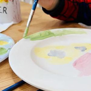 Pottery painting