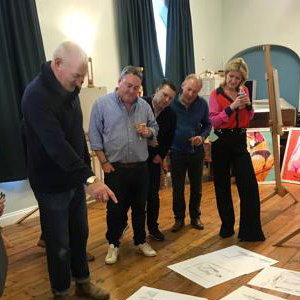 a 50th party in Hadlegh