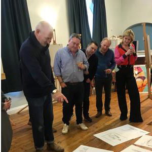 a 50th party in Hadlegh