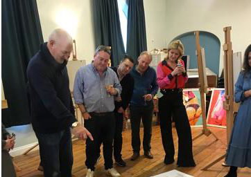a 50th party in Hadlegh