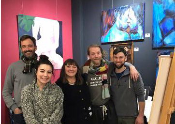 private gallery birthday party