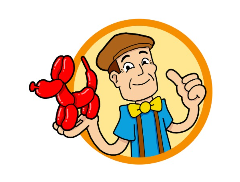 The Bow Tie Balloon Guy logo