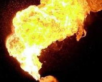 Fire performer