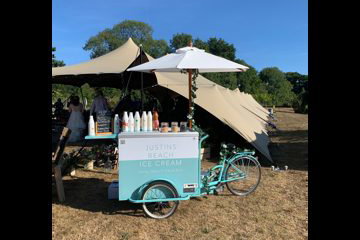 Justins Beach ice cream