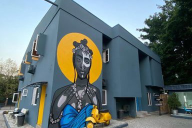 Mural job for cooperate business 
