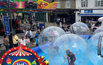 Water walkers zorbing