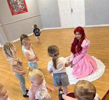 The Mermaid Princess' visit to Turners Dance Academy