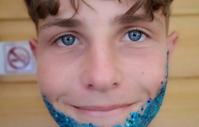 Festival glitter beard