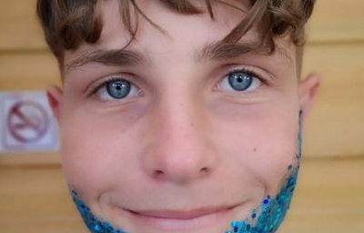 Festival glitter beard