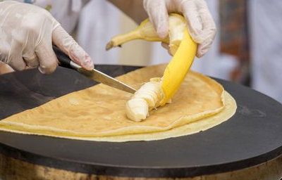 Freshly Cooked Crepe Hire by Events Catered Small