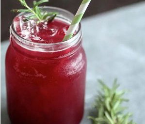 Blackberry Lemonade No Whiskey Mocktail