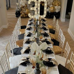 Luxe banquet