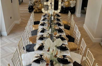 Luxe banquet