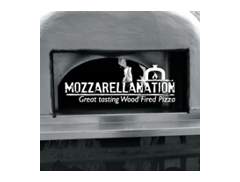 MozzarellaNation Wood Fired Pizza logo