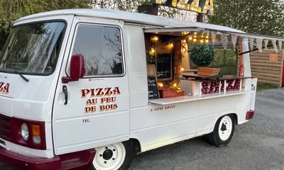 Wood fired pizza truck