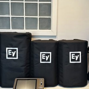 4 Speakers PA Package