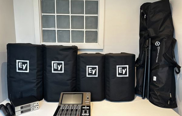 4 Speakers PA Package