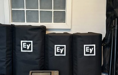 4 Speakers PA Package