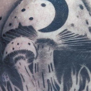 mushroom tattoo