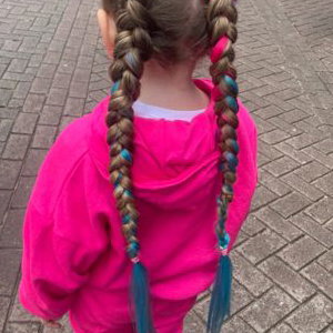 Festival Hair Dutch Braid