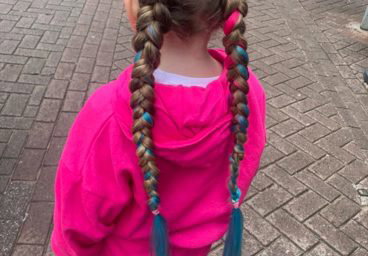 Festival Hair Dutch Braid