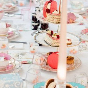Baby Shower Table Scape