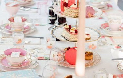 Baby Shower Table Scape