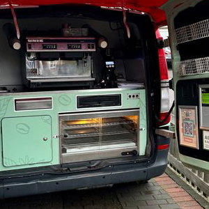 Coffee Van Setup
