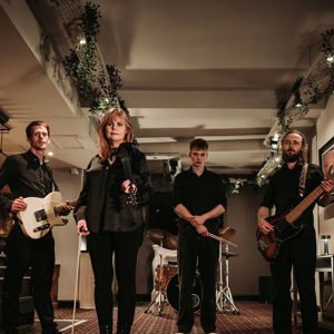 Rock Ceilidh Band looking down Devoncove Hotel