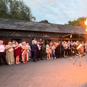 Fire Show with Breathing