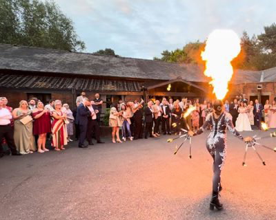 Fire Show with Breathing