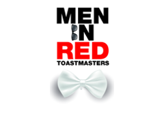 Men in Red Toastmasters logo