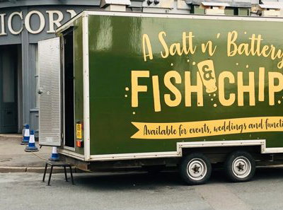 Our catering trailer 