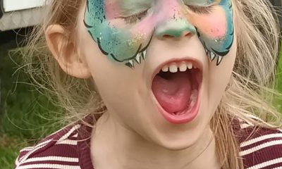 Facepainting with wilma