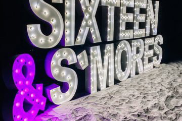 Light Up Letter Hire London